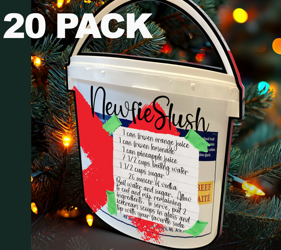 20 PACK Newfie Slush Ornament