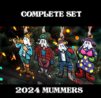 Mummers Ornaments - Complete Set