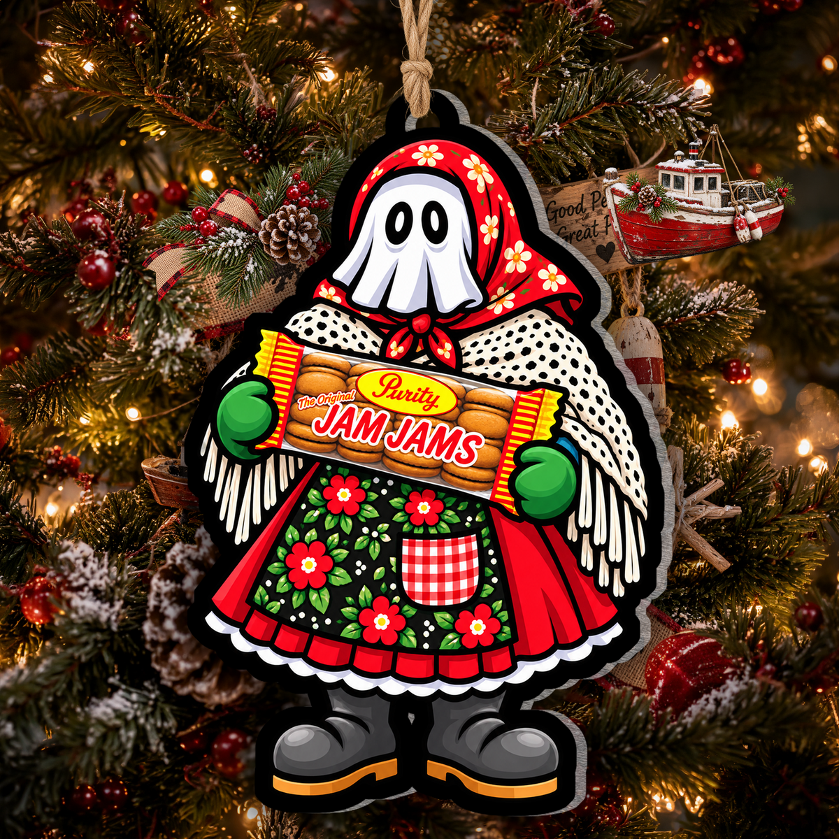 Mummers Ornament - Bessie