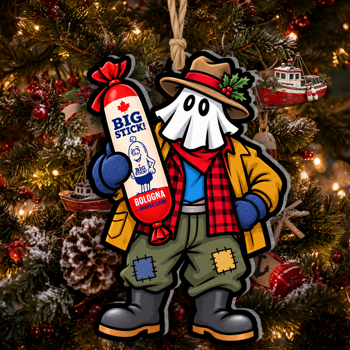 Mummers Ornament - Calvin