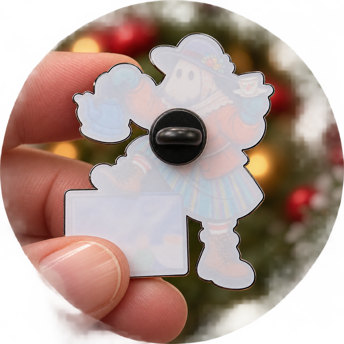 Viola Mummer Lapel Pin