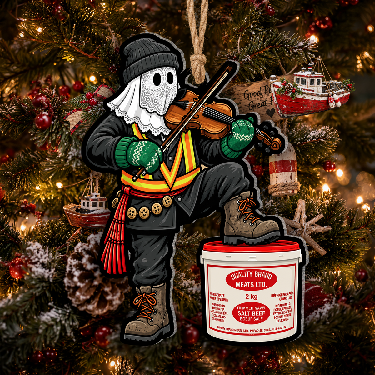 Mummers Ornament - Gord