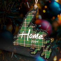 NL Tartan Home Ornament