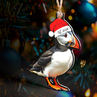 NL Puffin Christmas Ornament