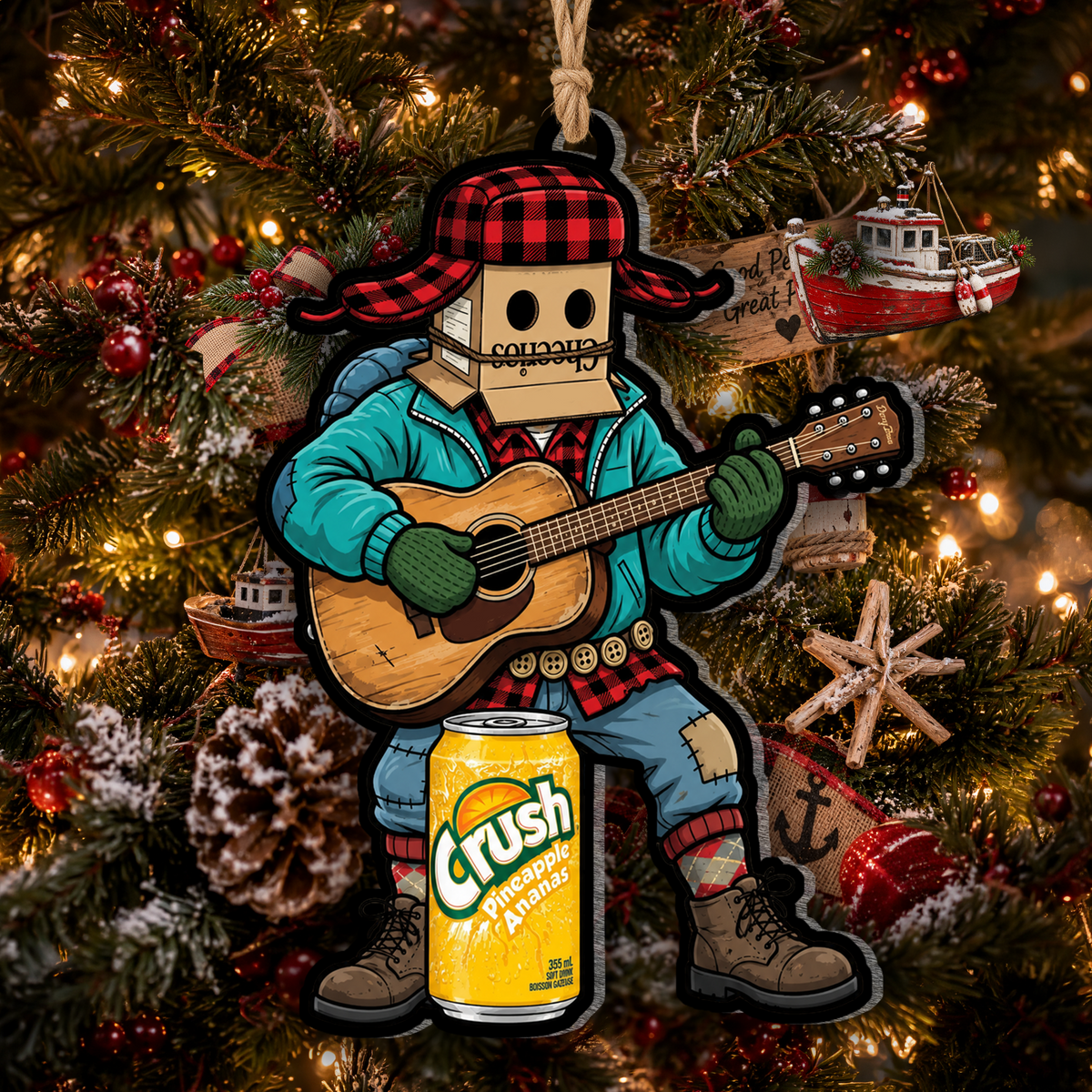 Mummers Ornament - Reg