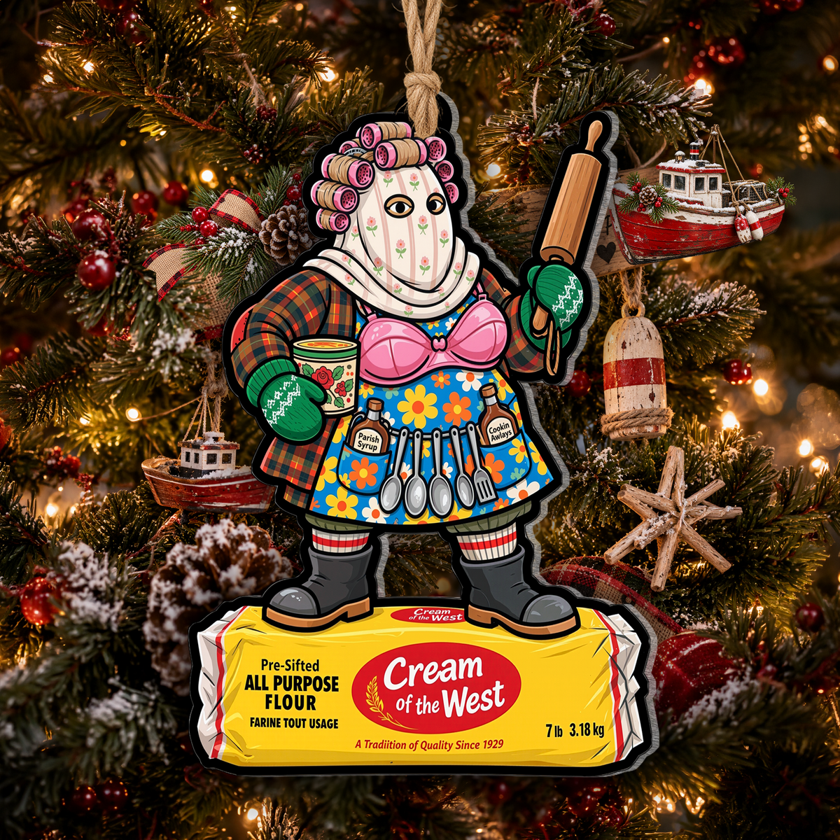 Mummers Ornament - Winnie