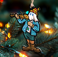 Mummers Ornament - Leslie