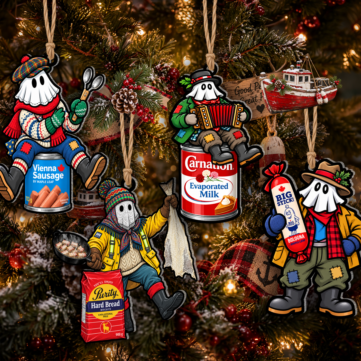 Mummers Ornaments  - 2026 Set 1