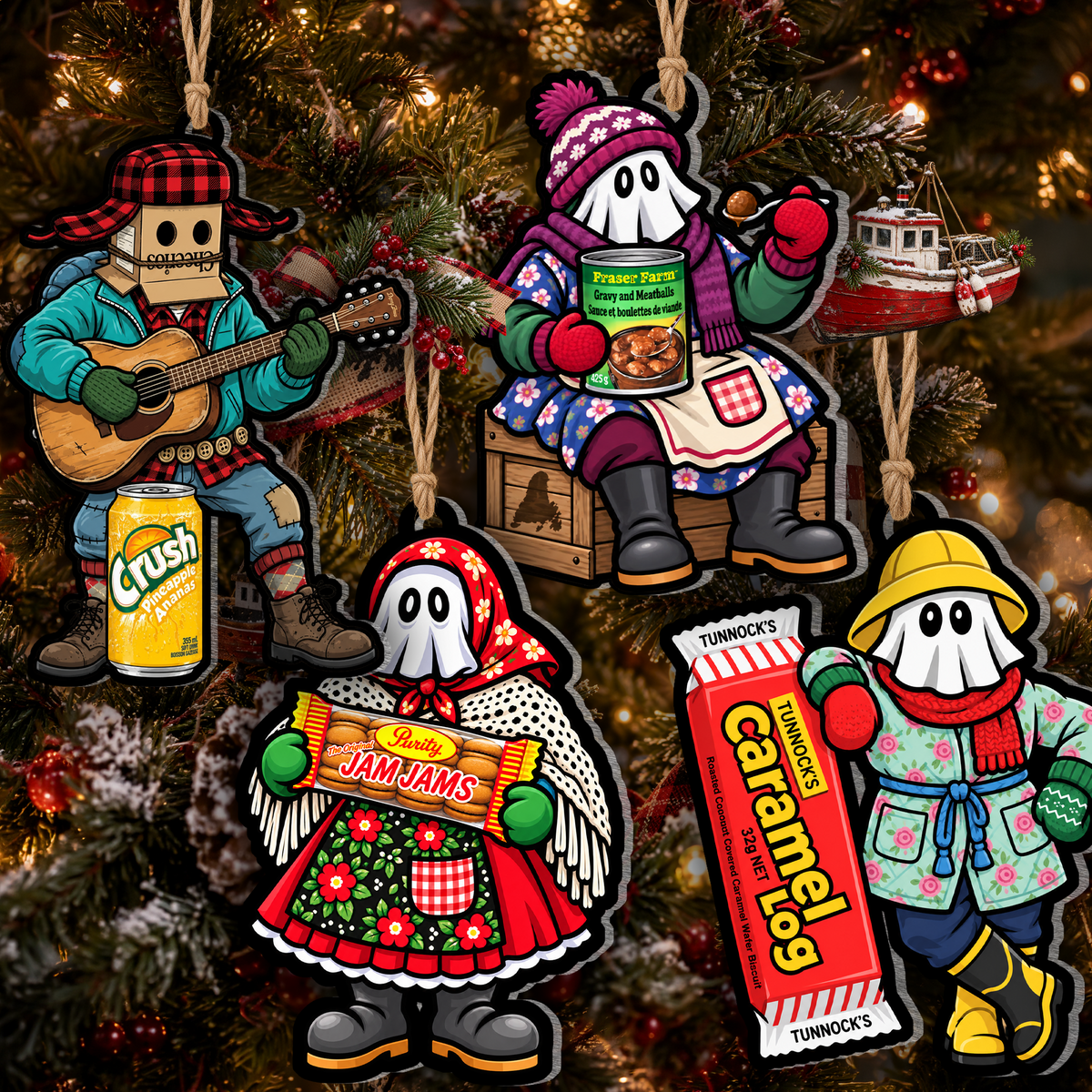 Mummers Ornaments  - 2026 Set 2